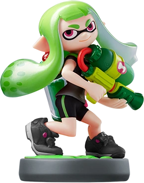 Amiiboinklinggirl Limegreen — Almost Every amiibo Figure option 74