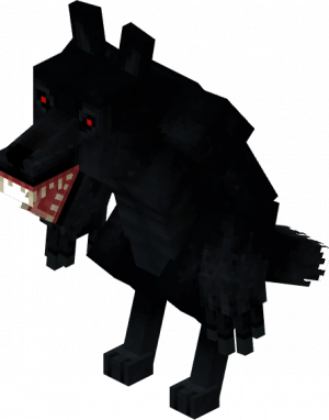 Zzzzz 1765773716werewolf Wolf Black — Minecraft Mobs including Mods option 906