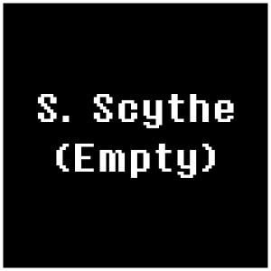 Soul Scythe Empty — Undertale Last Corridor Weapons Tier List option 17
