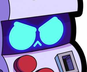 8bitportrait — Brawl Stars Brawlers (With Mico, Kit, Larry & Lawrie) (V4) option 1