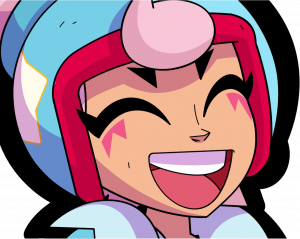 Janetportrait — Brawl Stars Brawlers (With Mico, Kit, Larry & Lawrie) (V4) option 40