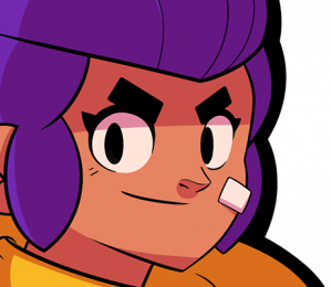 Shellyportrait — Brawl Stars Brawlers (With Mico, Kit, Larry & Lawrie) (V4) option 68