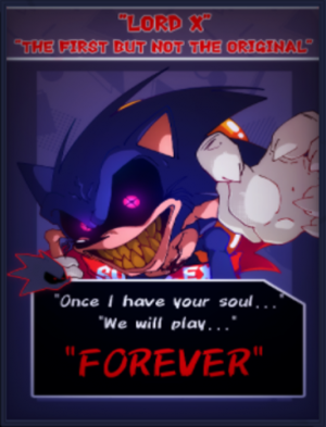 Zzzzz 1705195965lord X — Sonic Showdown Tier list option 10