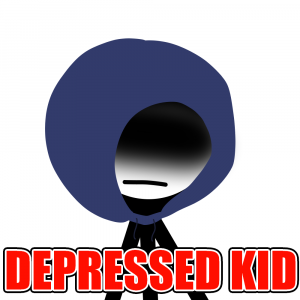 Depressed Kid — Types of kids at School option 7