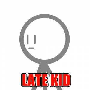 Late Kid — Types of kids at School option 16