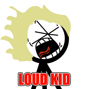 Loud Kid — Types of kids at School option 17