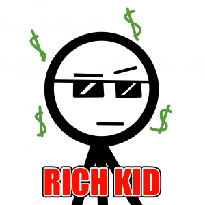 Rich Kid — Types of kids at School option 24