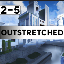 2 5 Outstretched — All 121 Neon White Levels option 30