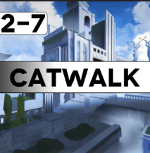 2 7 Catwalk — All 121 Neon White Levels option 32