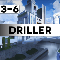 3 6 Driller — All 121 Neon White Levels option 41