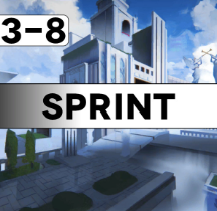 3 8 Sprint — All 121 Neon White Levels option 43
