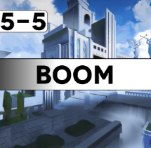 5 5 Boom — All 121 Neon White Levels option 53
