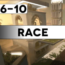 6 10 Race — All 121 Neon White Levels option 59