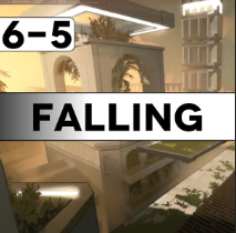 6 5 Falling — All 121 Neon White Levels option 63
