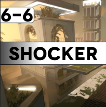 6 6 Shocker — All 121 Neon White Levels option 64