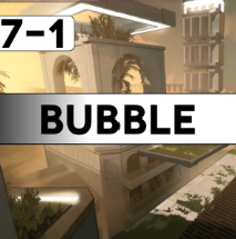 7 1 Bubble — All 121 Neon White Levels option 68