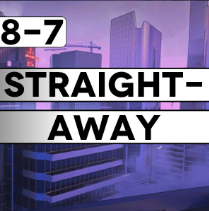 8 7 Straightaway — All 121 Neon White Levels option 85