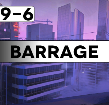 9 6 Barrage — All 121 Neon White Levels option 94