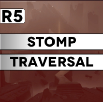 R 5 Stomp Traversal — All 121 Neon White Levels option 102