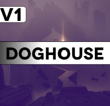 V 1 Doghouse — All 121 Neon White Levels option 106
