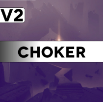 V 2 Choker — All 121 Neon White Levels option 107
