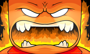Fireball Banner — Slap Battles Scratch Banners option 9