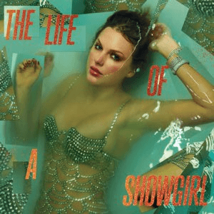 Taylorswiftthelifeofashowgirlalbumcover — 2025 Autumn Albums Ranked! option 27