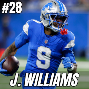Jameson Williams — Updated Dynasty WR Rankings & Tiers (May '26) option 19