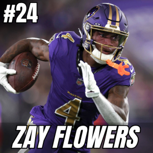 Zay Flowers — Updated Dynasty WR Rankings & Tiers (May '26) option 50