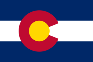 Colorado — US State and Territory Flags option 7