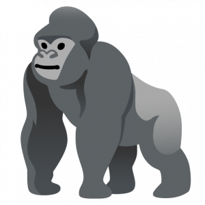 Gorilla1f98d — Every Single Google Noto Color Emoji Animal option 52