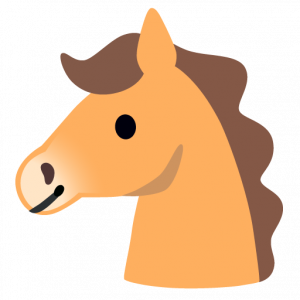 Horse Face1f434 — Every Single Google Noto Color Emoji Animal option 62