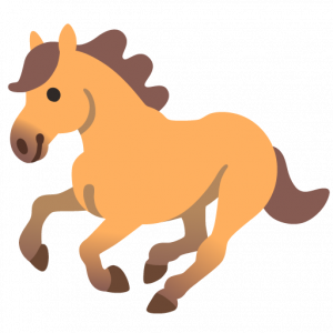 Horse1f40e — Every Single Google Noto Color Emoji Animal option 63