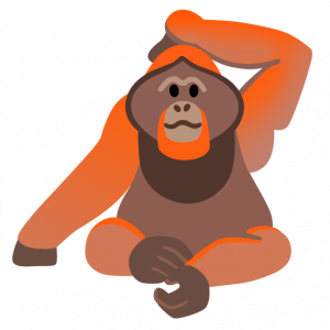 Orangutan1f9a7 — Every Single Google Noto Color Emoji Animal option 82