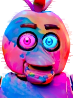 Zzzzz 1720130049retro Glitch Chica — FNAF HOAXES THEORIES MERCHANDISE AND FANMADE CHARACTERS option 1541