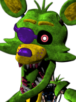 Zzzzz 1721040527blacklight Foxy Green 1 — FNAF HOAXES THEORIES MERCHANDISE AND FANMADE CHARACTERS option 1429