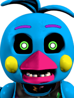 Zzzzz 1721040527blacklight Toy Chica Blue 1 — FNAF HOAXES THEORIES MERCHANDISE AND FANMADE CHARACTERS option 1436