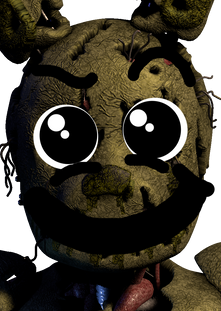 Zzzzz 1742222736not Scary Springtrap — FNAF HOAXES THEORIES MERCHANDISE AND FANMADE CHARACTERS option 1895