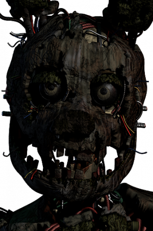 Zzzzz 1762544342scorched Springtrap — FNAF HOAXES THEORIES MERCHANDISE AND FANMADE CHARACTERS option 874