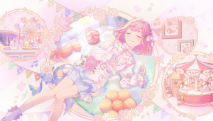 Zzzzz 177176734511485 On The Stage With A Smiling Face — Project Sekai Cards Backgrounds option 1897