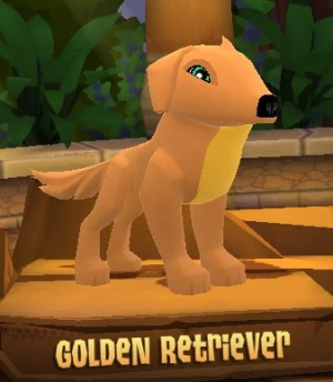 Golden Retriever — Animal Jam Animals 2024 option 40