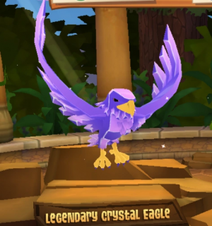 Legendary Crystal Eagle — Animal Jam Animals 2024 option 52