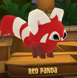Red Panda — Animal Jam Animals 2024 option 89