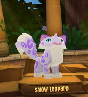 Snow Leopard — Animal Jam Animals 2024 option 99