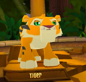 Tiger — Animal Jam Animals 2024 option 107