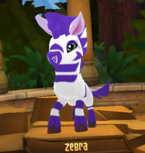 Zebra — Animal Jam Animals 2024 option 118