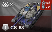 European Cs 63 — WoTB ver11.11 Tier 10 tanks option 15
