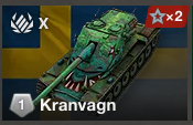 European Kranvagn — WoTB ver11.11 Tier 10 tanks option 16