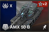 France Amx 50 B — WoTB ver11.11 Tier 10 tanks option 27