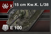 Germany E 100 With 15cm Gun — WoTB ver11.11 Tier 10 tanks option 33